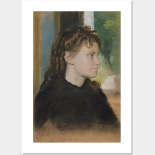 Madame Theodore Gobillard by Edgar Degas Posters and Art